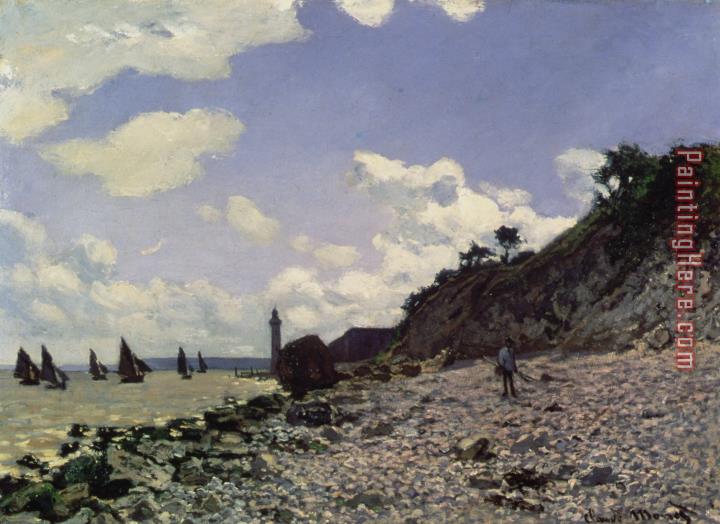 Claude Monet Beach at Honfleur